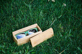WOODIES X KCCO LIMITED EDITION GREEN BAMBOO SUNGLASSES